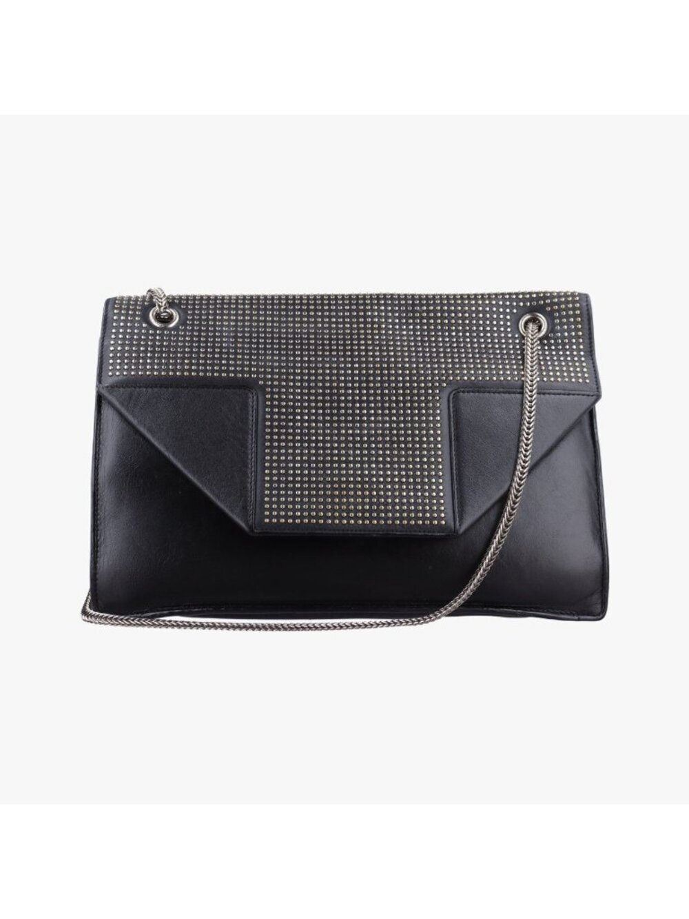 Saint Laurent Betty Black Leather Shoulder - Picture 1 of 15